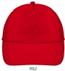 Gorra Buzz Sols - Color Rojo